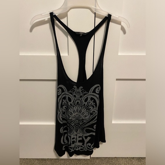 Obey Tops - Obey Women’s Racerback Tank Top